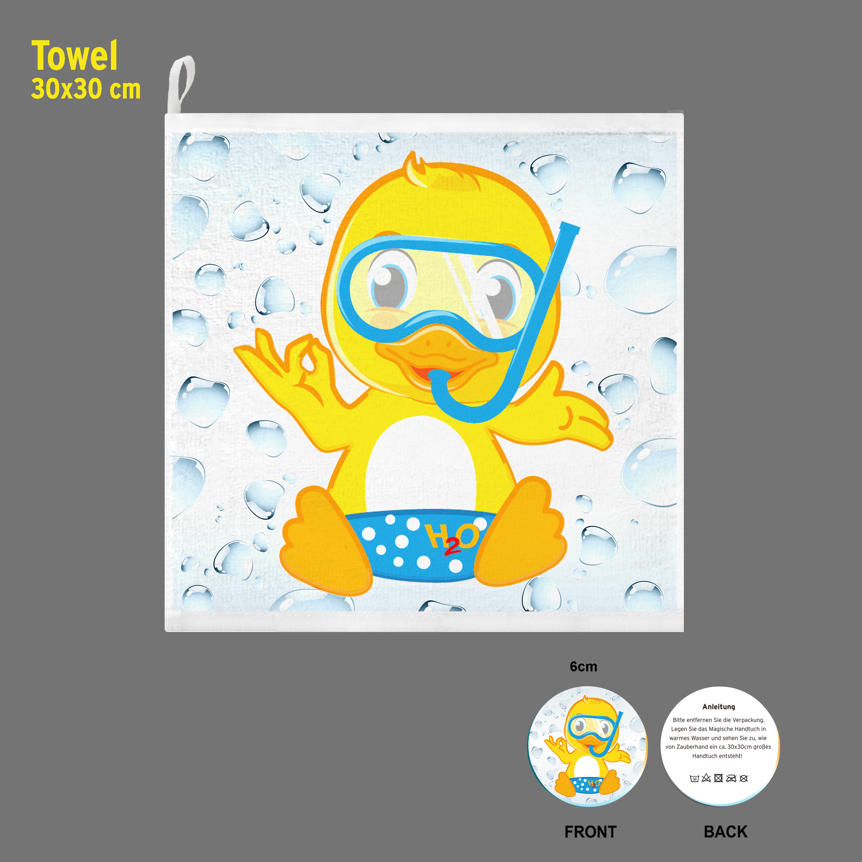 Magiska handdukar med tryck | Profilprodukter med logotyp ｜Profilproduktermedtryck.com