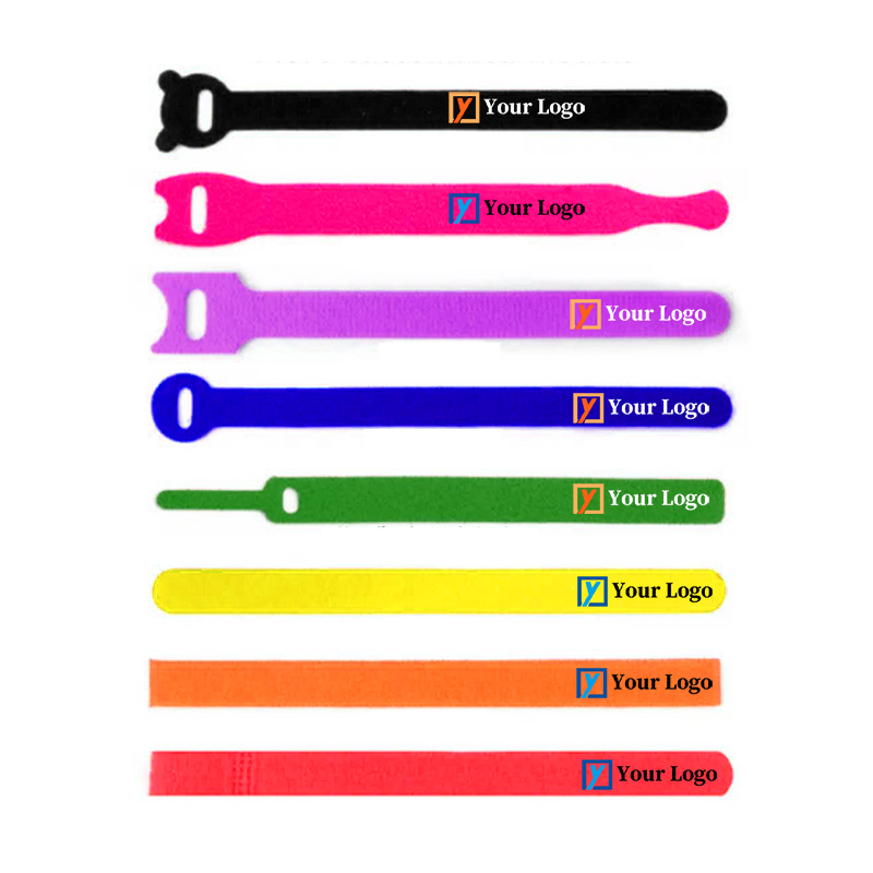 tilpassede borrelås kabelbindere ｜ borrelås stropper for kabler ｜reklameartiklerlogo.com