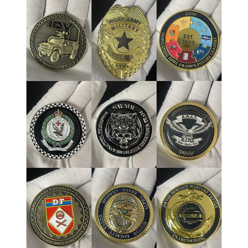 Individuelle Challenge Coins & Gedenkmünzen mit Logo gestalten